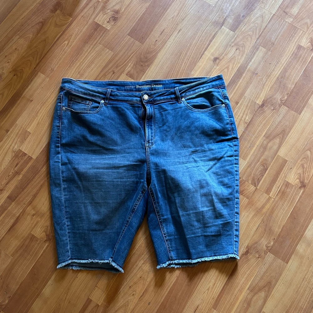Addition Elle Classic Blue Denim Shorts